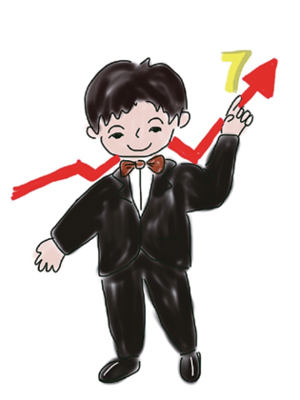 將2015年經濟增速目標設定為7%左右，“小七”取代“小八”正式亮相，令全世界矚目。