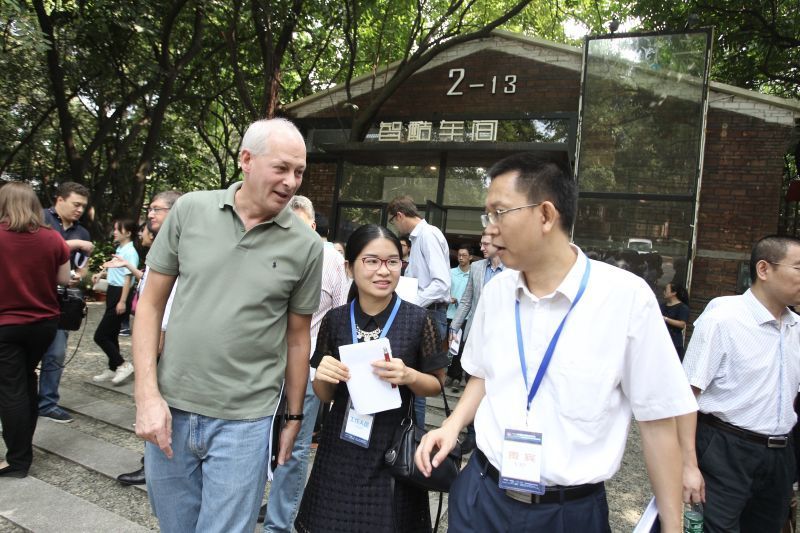 中俄記者參觀羊城創意產業園 舊廠換新顏未來營收達千億