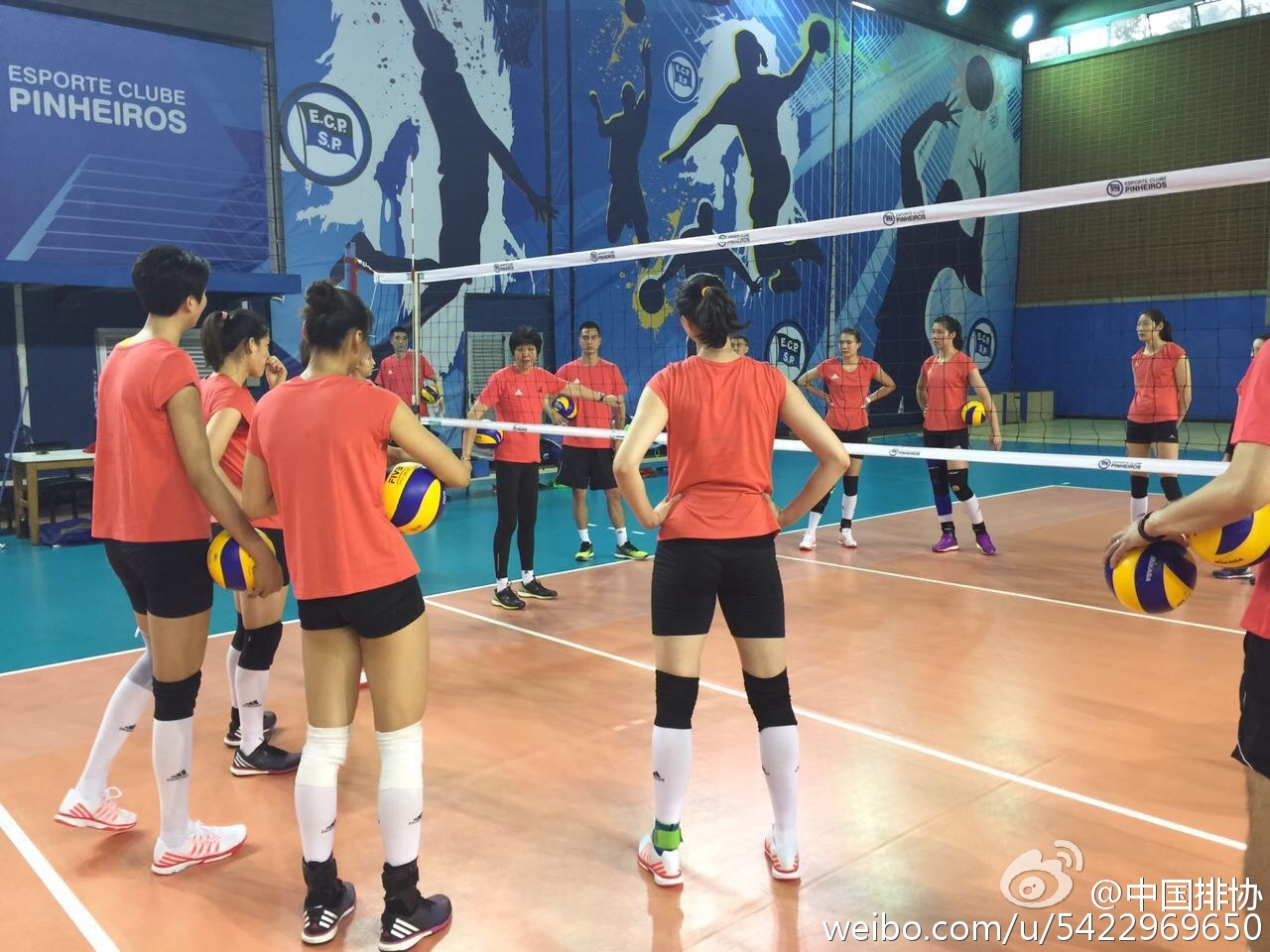 女排順利飛抵里約 圣保羅訓練營賽前忙備戰