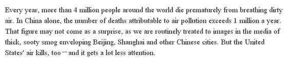 【老外談】關于潔凈空氣，美國能向中國學習什么？