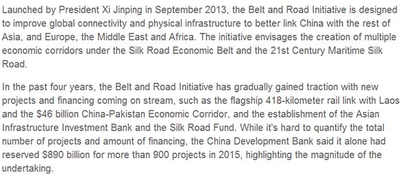 【老外談】“一帶一路”將為沿線(xiàn)國(guó)家經(jīng)濟(jì)增長(zhǎng)提供有效支撐