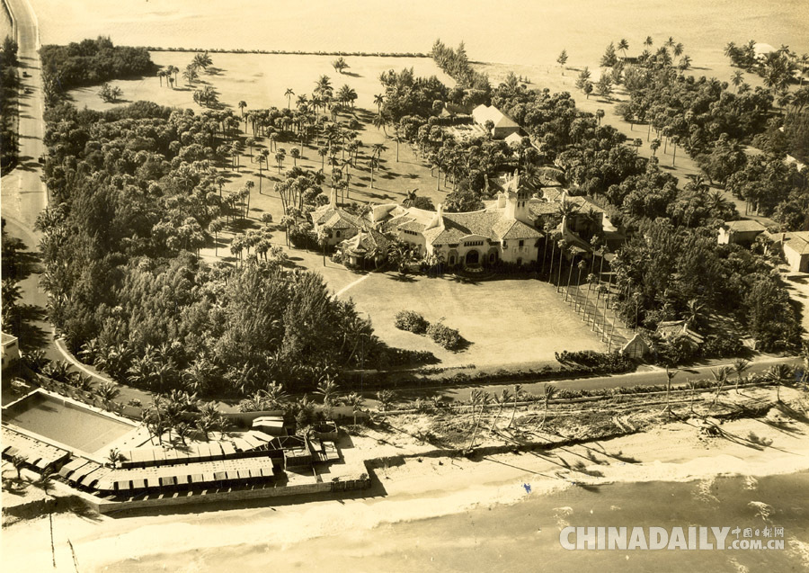 組圖：探訪中美元首即將會晤的海湖山莊