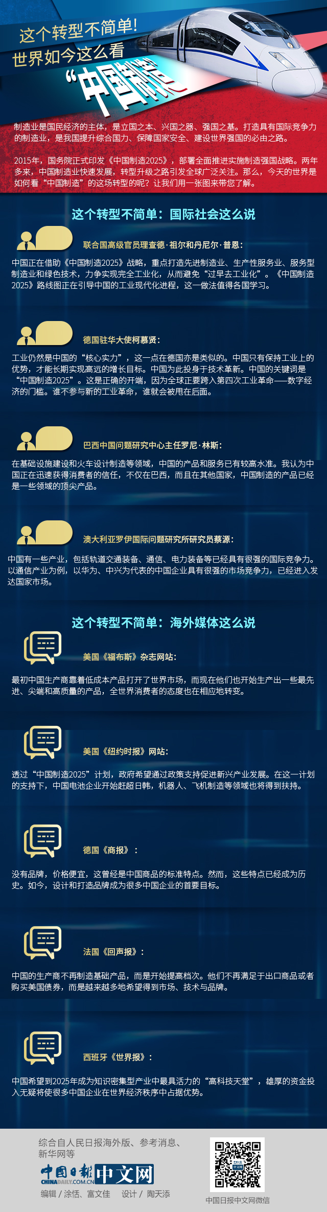 這個轉型不簡單！世界如今這么看“中國制造”