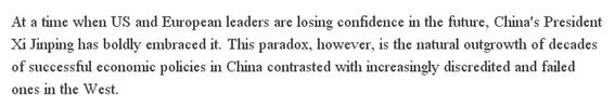【老外談】英國學者：中國經驗支撐習近平的信心