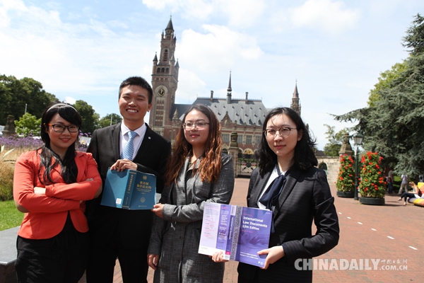 中國留學(xué)生“踢館”南海爭端仲裁庭:你們無權(quán)管轄，裁決無效！