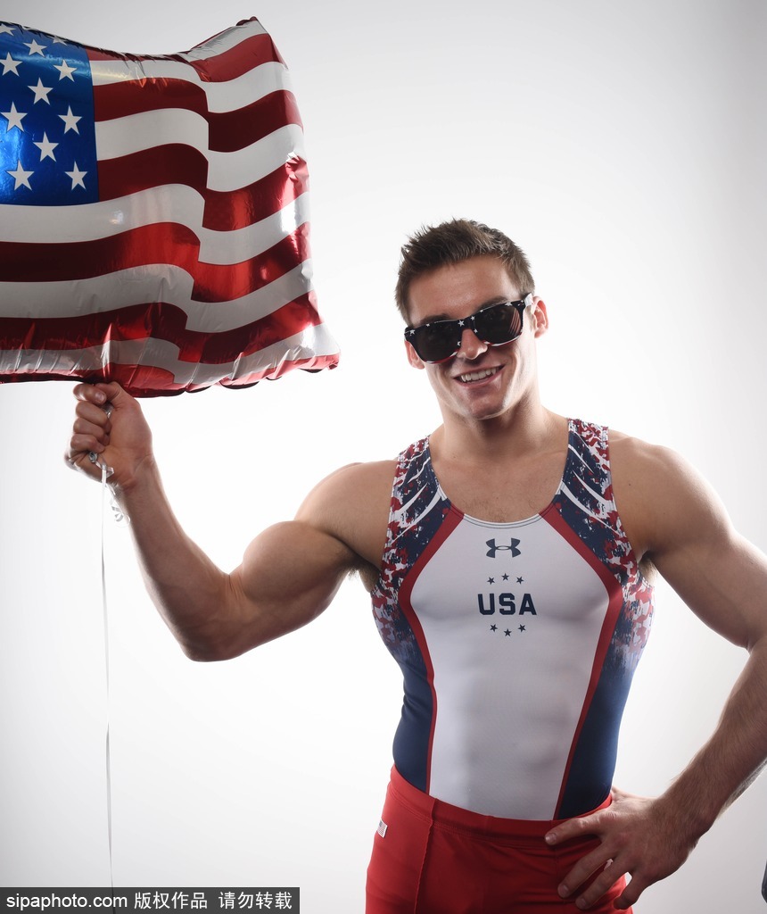 里約奧運(yùn)會(huì)前瞻：美國男子體操隊(duì)運(yùn)動(dòng)員媒體寫真