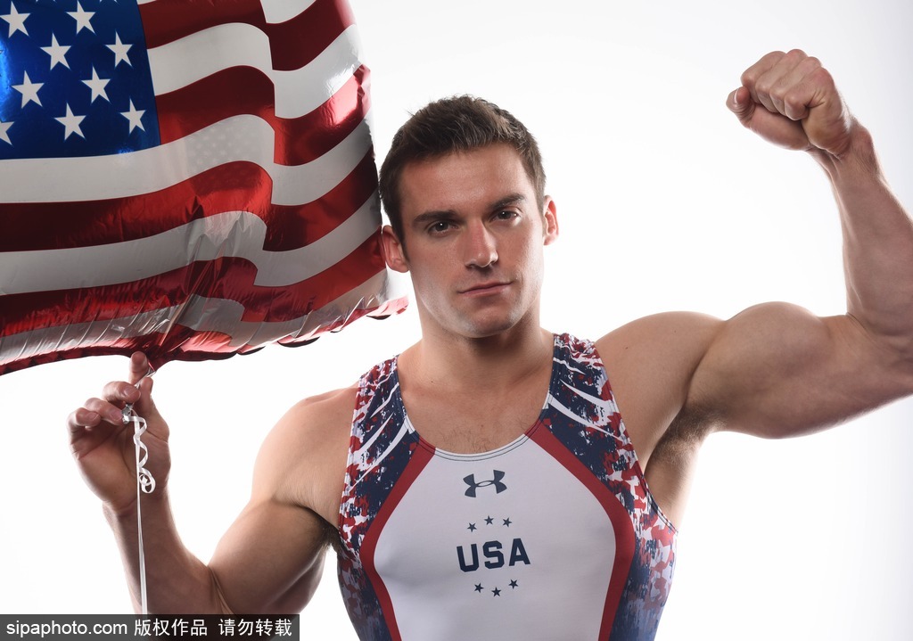 里約奧運(yùn)會(huì)前瞻：美國(guó)男子體操隊(duì)運(yùn)動(dòng)員媒體寫真