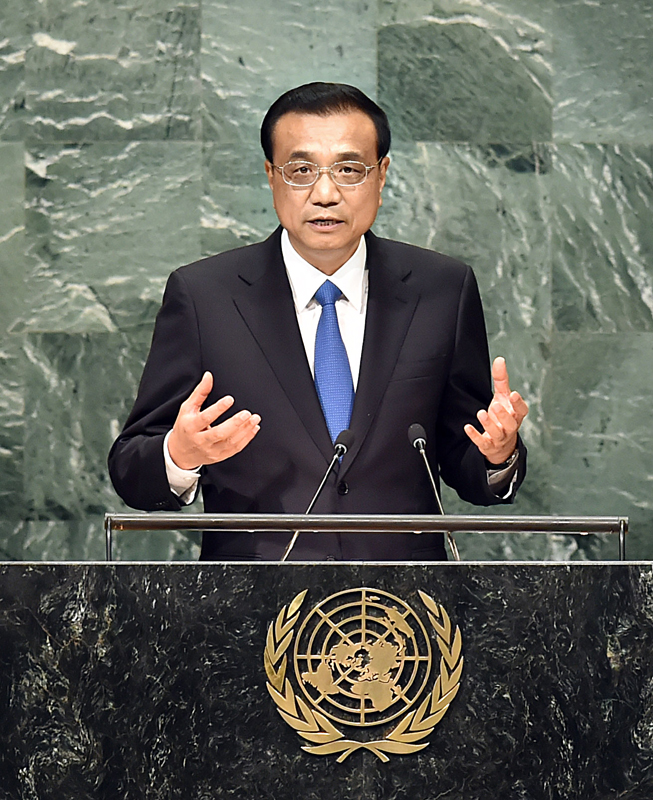 聯大“首秀”壓軸戲：李克強在聯大一般性辯論發表講話