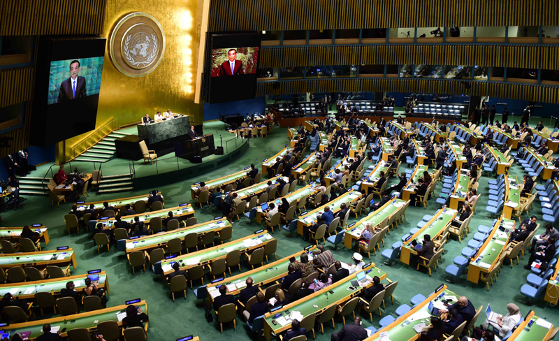 聯大“首秀”壓軸戲：李克強在聯大一般性辯論發表講話