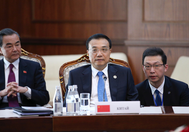 李克強就上海合作組織未來發(fā)展提出六大倡議
