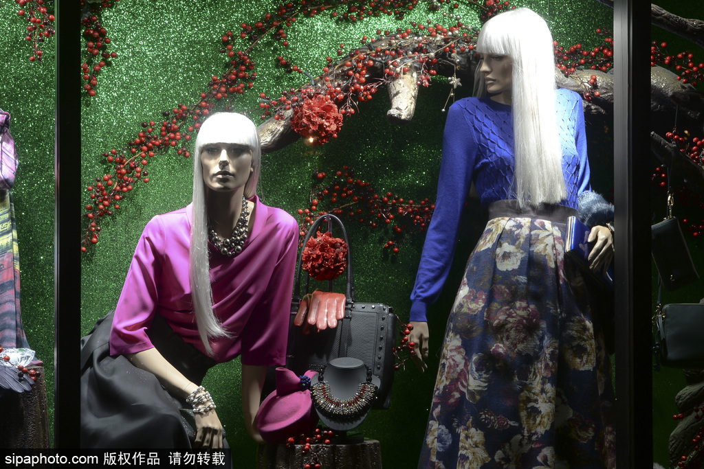 盤點：世界各地圣誕櫥窗大比拼 總有一款適合你