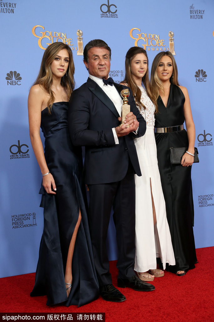 盤點人生贏家史泰龍的超模女兒團！他說“最好永遠不長大”