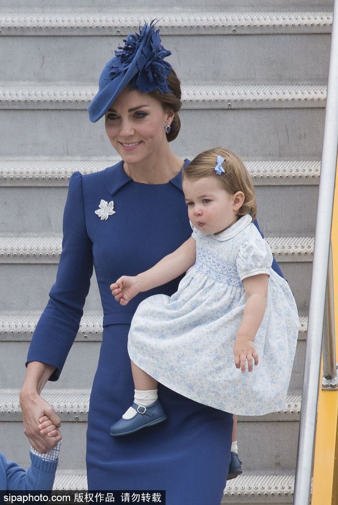 論抱娃我只服英國凱特王妃 王子公主萌態百出