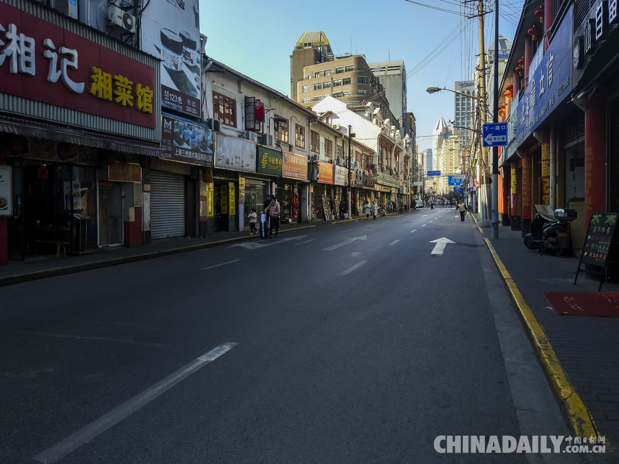 春節臨近 上海呈現空城效應