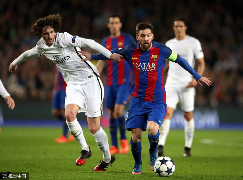 奇跡！巴薩6-5驚天逆轉(zhuǎn)巴黎 晉級8強