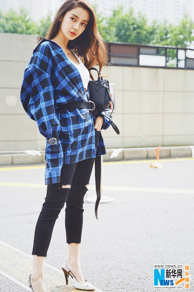 Angelababy竟然還有這么帥的時候！