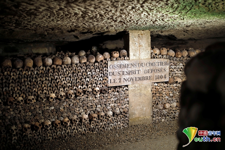 巴黎地下墓穴 累累白骨“尸滿為患”