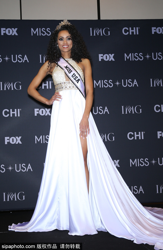 2017美國小姐哥倫比亞區美女奪冠 大秀傲人身材