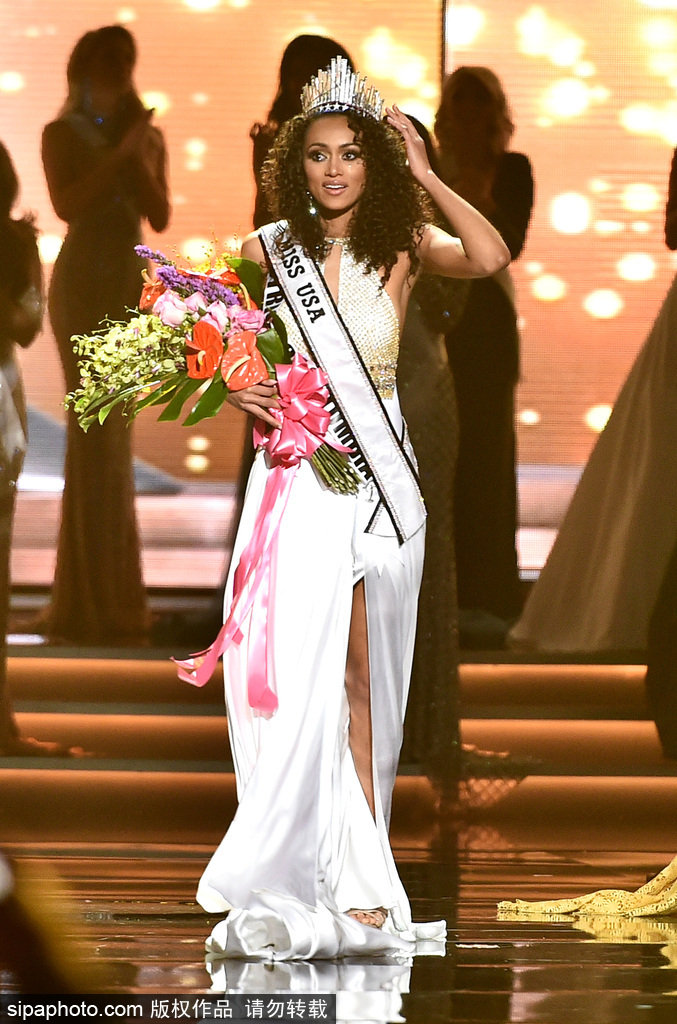 2017美國小姐出爐 哥倫比亞區小姐奪冠淚灑現場