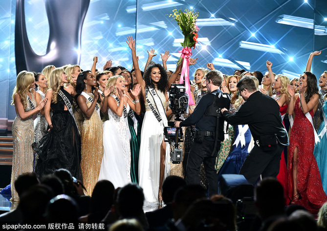 2017美國小姐出爐 哥倫比亞區小姐奪冠淚灑現場