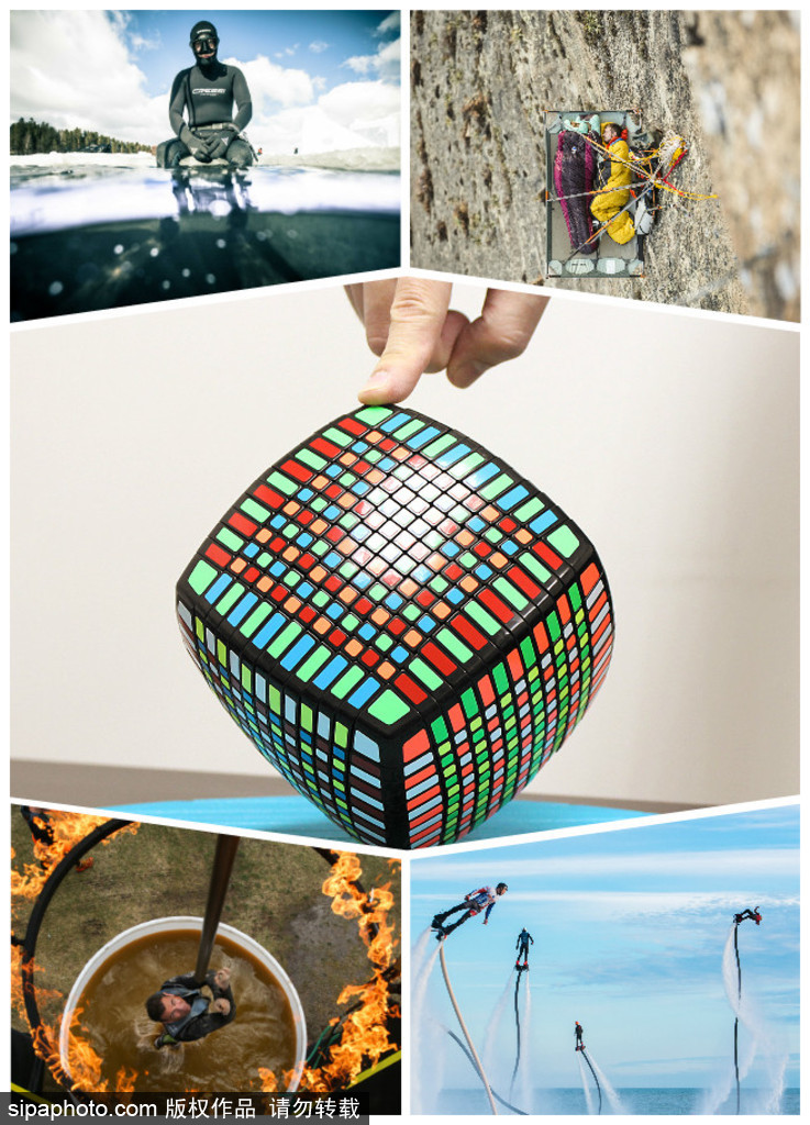 向人體發起挑戰 盤點世界各地“超人”