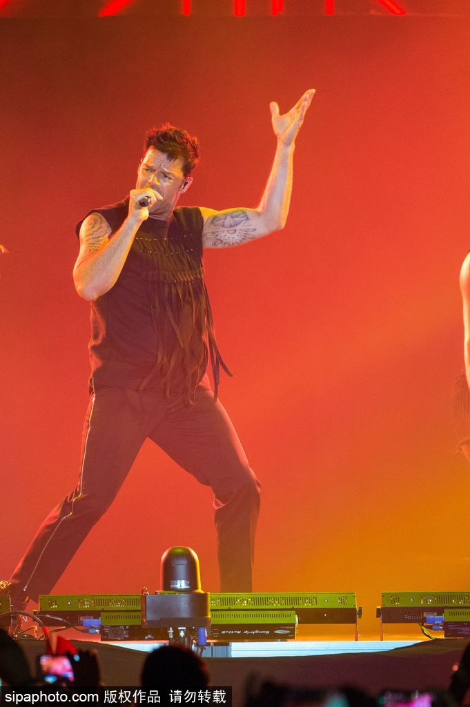 拉丁歌王瑞奇·馬丁西班牙火爆開唱彰顯個人魅力