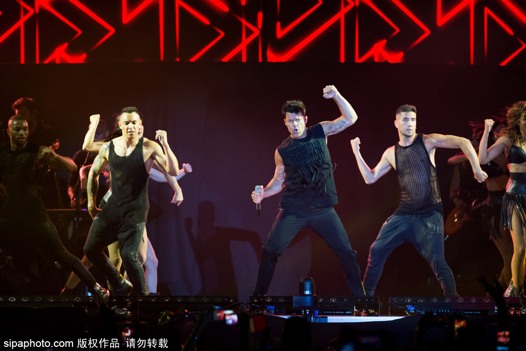 拉丁歌王瑞奇·馬丁西班牙火爆開唱彰顯個人魅力