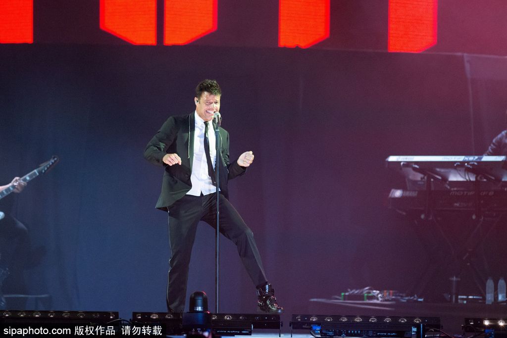 拉丁歌王瑞奇·馬丁西班牙火爆開唱彰顯個人魅力