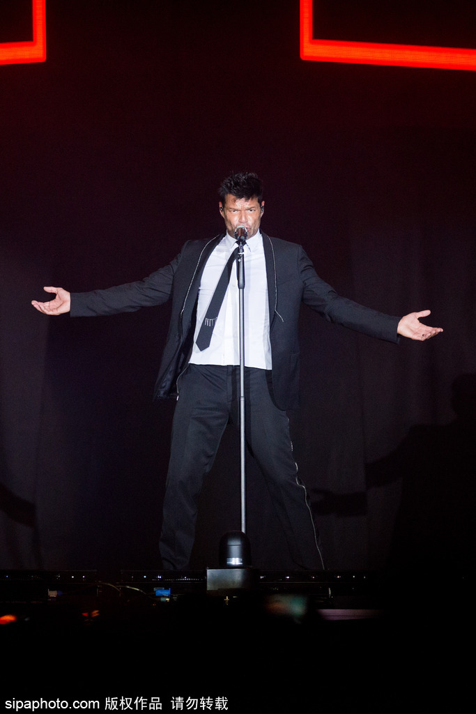 拉丁歌王瑞奇·馬丁西班牙火爆開唱彰顯個人魅力