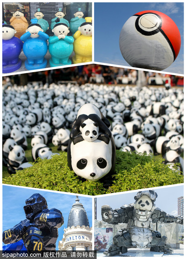 一座城市一座夢 盤點繽紛特色街頭雕塑