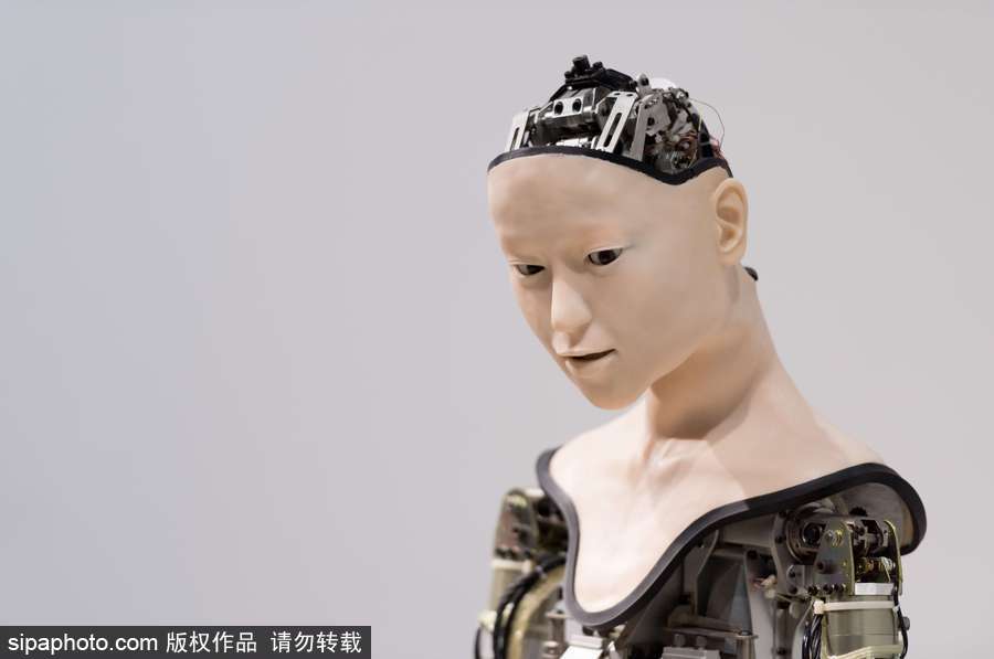 簡直要逆天 日本仿生機器人展逼真到嚇人