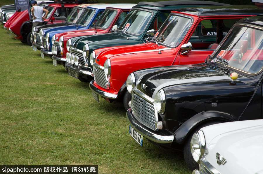 不老的經(jīng)典 法國舉行迷你車集會(huì)充滿懷舊復(fù)古氣息