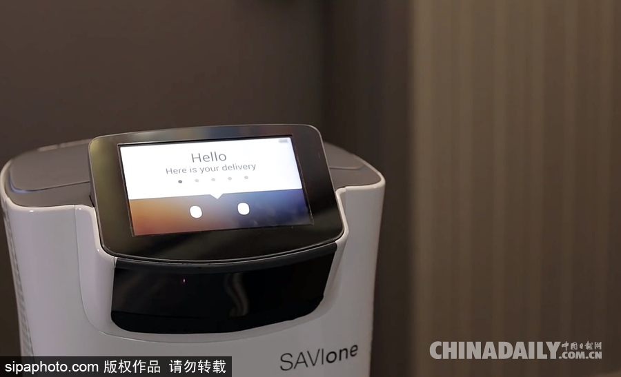 日本一飯店引進機器人 自動配送用品到客房