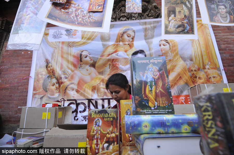 “節日之邦”的傳統節慶 尼泊爾歡慶克利須那降生節