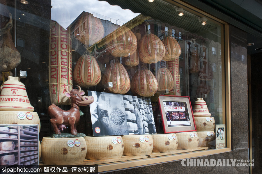 領略繁華的美國紐約街景 中國元素濃郁