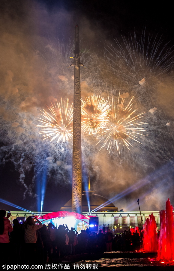 莫斯科870歲生日！全城洋溢節日氣氛