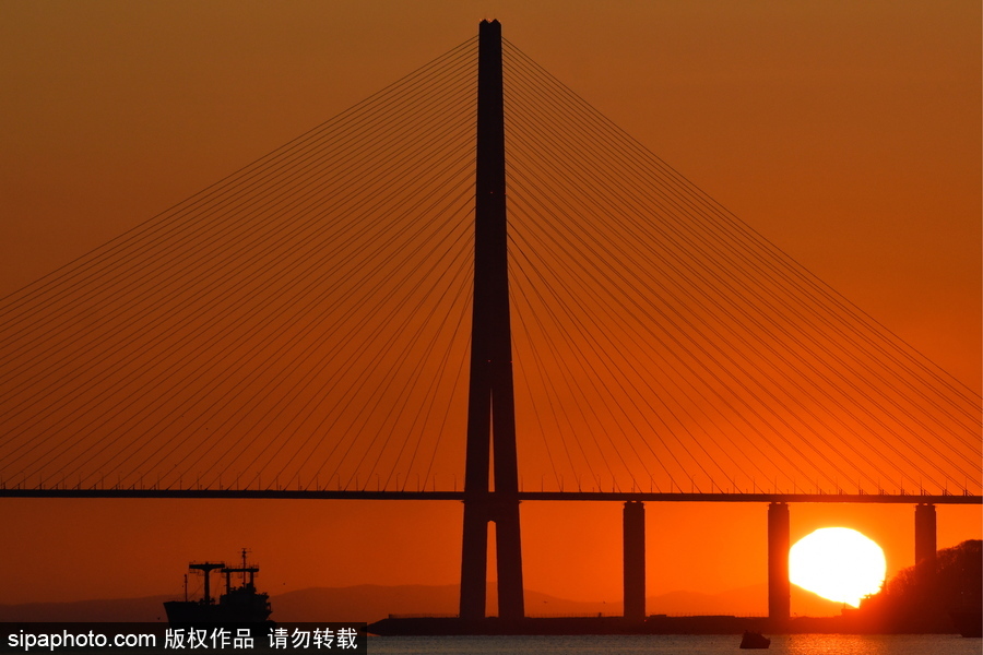 靜謐的海邊城市 俄羅斯海參崴初冬風光