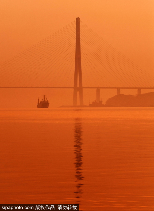 靜謐的海邊城市 俄羅斯海參崴初冬風光