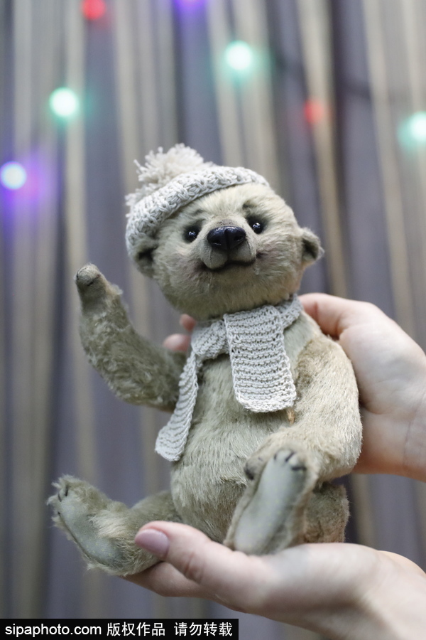 超萌的一場展覽 俄羅斯莫斯科舉行國際泰迪熊展