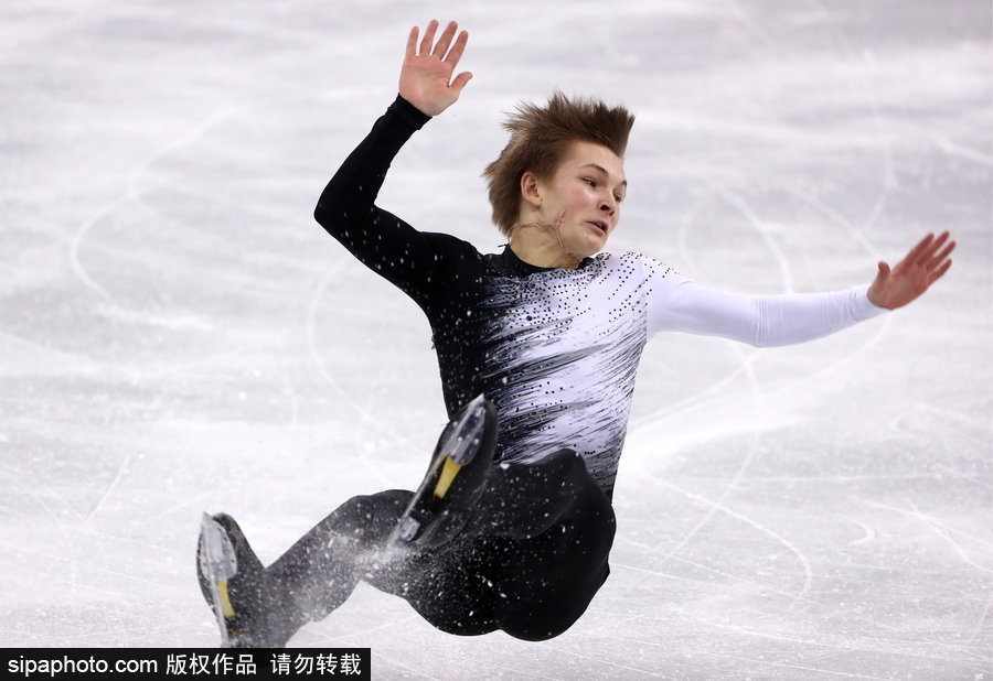 2018平昌冬奧會：花滑首日比賽眾名將失誤連連