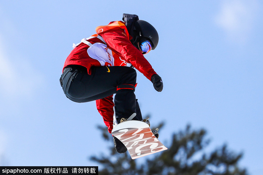 2018平昌冬奧會單板滑雪：女子U型場地技巧資格賽 中國選手劉佳宇出戰