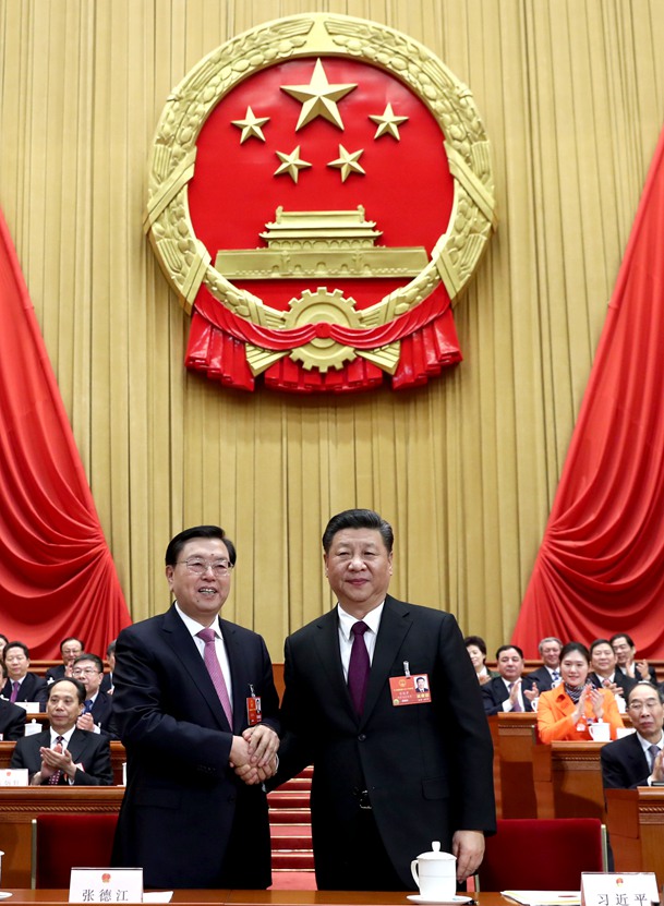 習近平當選國家主席、中央軍委主席