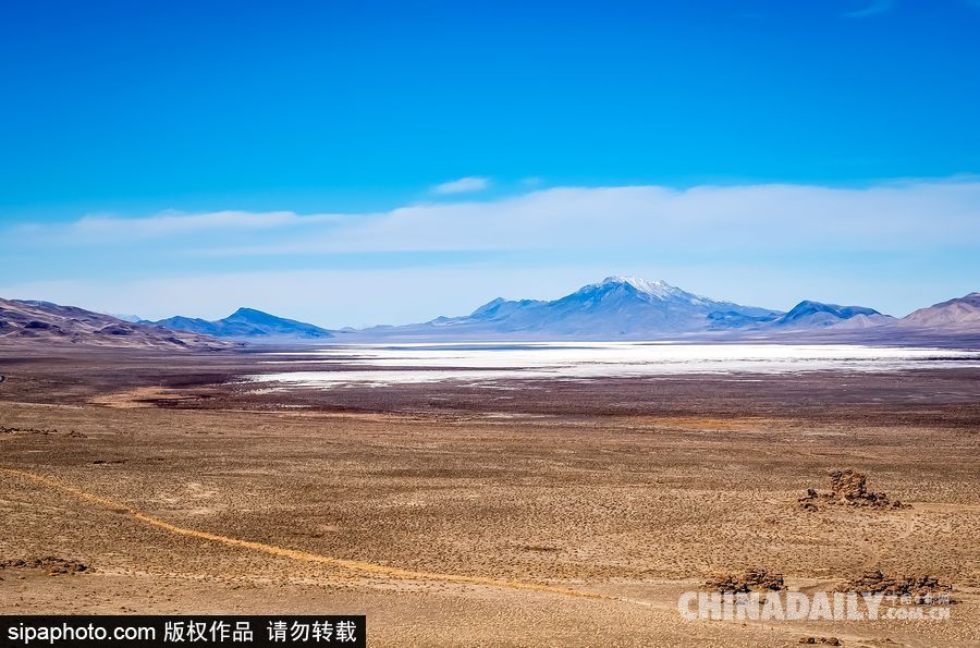 感受美國內(nèi)華達(dá)州冬季風(fēng)光 人煙稀少一望無垠