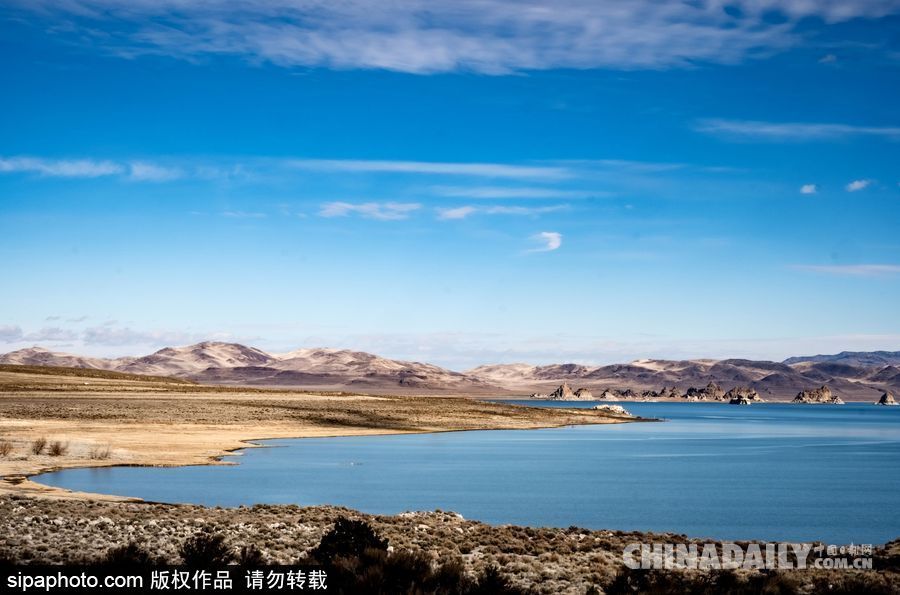 感受美國內華達州冬季風光 人煙稀少一望無垠