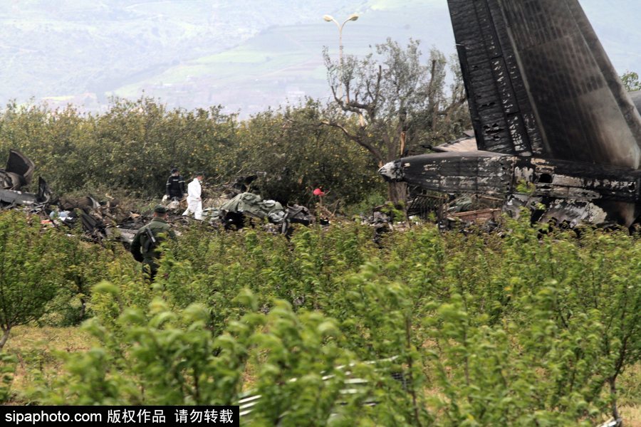 阿爾及利亞軍機(jī)墜毀257人遇難 現(xiàn)場(chǎng)畫(huà)面曝光