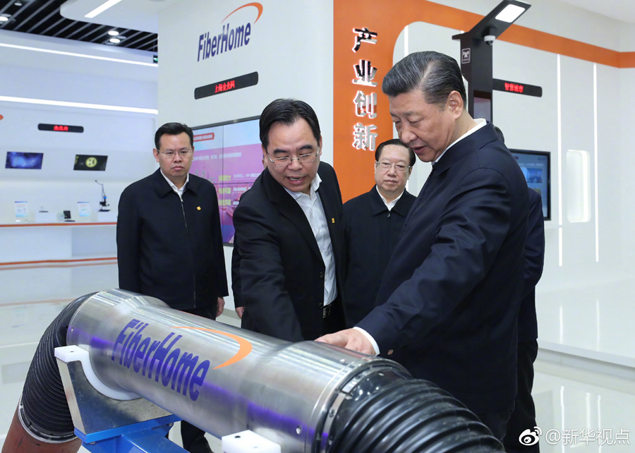 習近平考察武漢，強調要充分發(fā)揮人才優(yōu)勢