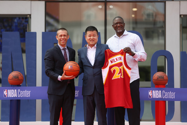 全球首座NBA中心天津武清開業,球星威爾金斯出席慶典