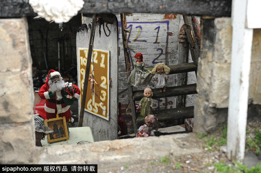 一座“破產(chǎn)”的城市 鏡頭記錄美國底特律廢棄建筑