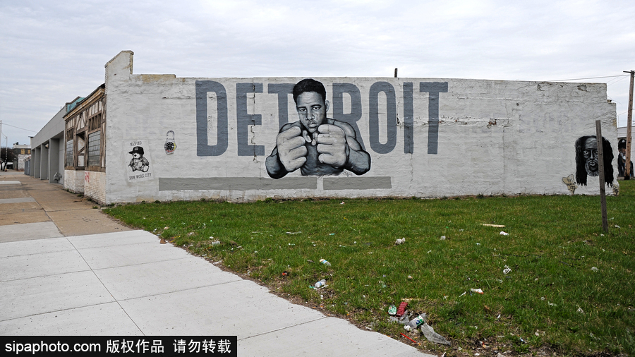 一座“破產”的城市 鏡頭記錄美國底特律廢棄建筑