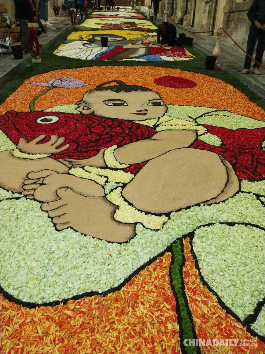 美爆！大外學子作品驚艷意大利鮮花節